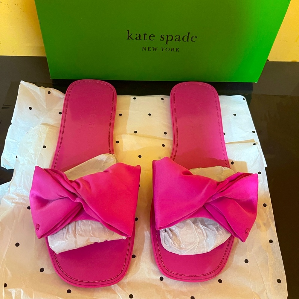 Kate Spade slide sandals